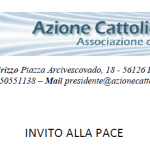 Comunicato stampa – Invito alla Pace